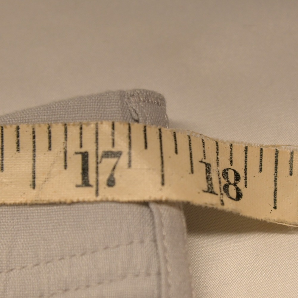 J.Jill Women's Medium Petite Gray Linen Blend Pull On Ankle Pants 32x24 - Picture 5 of 7